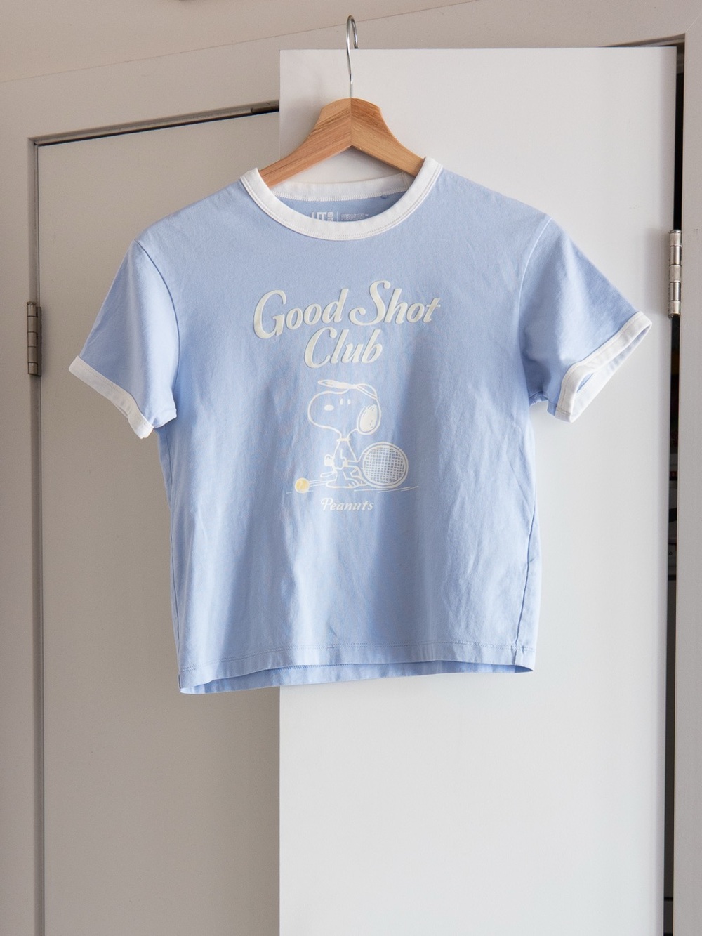 Peanuts 'Good Shot Club' Light Blue Tee